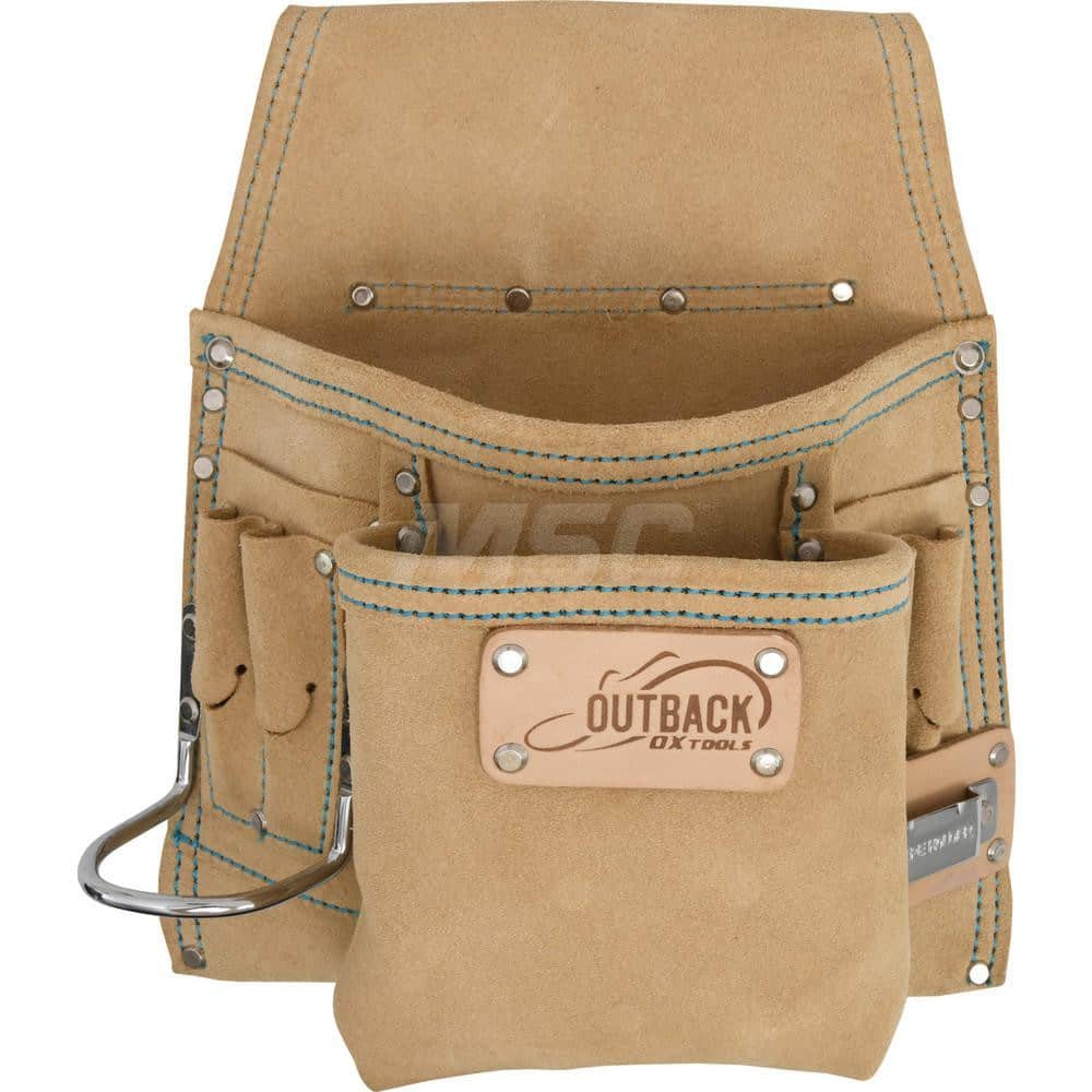 Tool Pouches & Holsters; Holder Type: Carpenters Nail & Tool Bag; Tool Pouch; Tool Type: General Purpose; Material: Suede Leather; Color: Tan; Number of Pockets: 8.000; Minimum Order Quantity: Suede Leather; Mat: Suede Leather; Material: Suede Leather