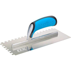 Trowels; Type: Notch Trowel; Float Material: Stainless Steel; Float Length (Inch): 11; Float Width (Inch): 4-3/4