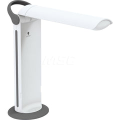 Task Light: LED, 10.2362″ Reach, Pivot Arm, Free Standing, White 12V, 11 Watts