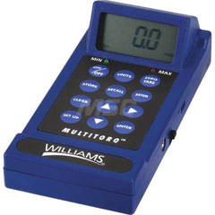 Torque Wrench Meters & Calibrators; Drive Size: 1; 1/2; 1/4; 3/4; 3/8; Minimum Torque (Ft/Lb): 0.01; Maximum Torque (Ft/Lb): 1500.00; Overall Length (Inch): 2-1/2; Accuracy:  ™1%; Additional Information: Series: MULTITORQ; Dimensions: 6 in D x 3 in W