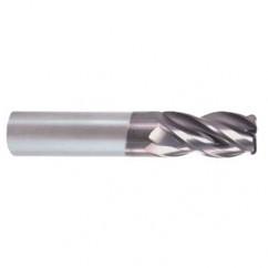 1/2 TuffCut XR 4 Flute Carbide End Mill .015R - USA Tool & Supply