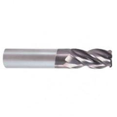 1/2 TuffCut XR 4 Flute Carbide End Mill .015R - USA Tool & Supply