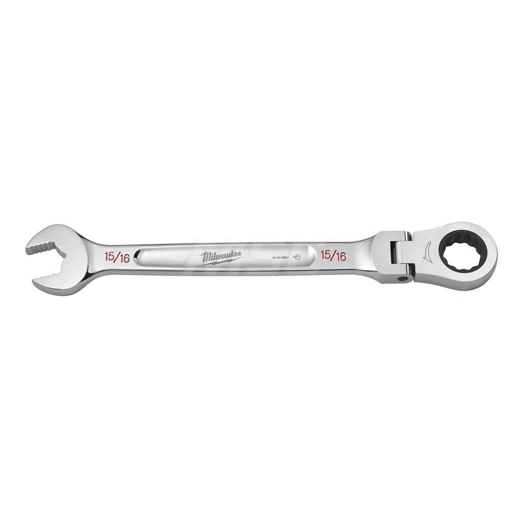 Combination Wrench: Chrome Vanadium Steel, Chrome-Plated