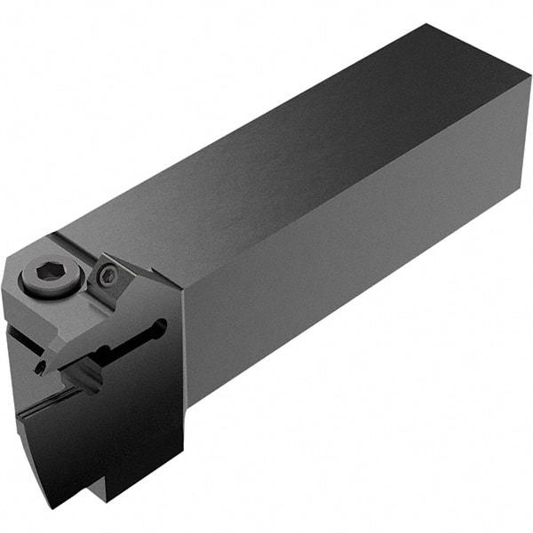 Seco - CFI, External, Right Hand, 19.5mm Max Depth of Cut, 55 to 80mm Groove Width, Indexable Grooving Tool Holder - LC.. 1606.. Insert Compatibility, 25mm Shank Height, 25mm Shank Width, 130.5mm OAL, Through Coolant - USA Tool & Supply