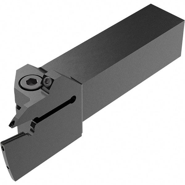 Seco - CFM, External, Right Hand, 21.5mm Max Depth of Cut, 4mm Max Groove Width, Indexable Grooving Tool Holder - LC.. 1604.. Insert Compatibility, 20mm Shank Height, 20mm Shank Width, 109.5mm OAL, Through Coolant - USA Tool & Supply