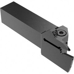Seco - CFM, External, Left Hand, 21.5mm Max Depth of Cut, 4mm Max Groove Width, Indexable Grooving Tool Holder - LC.. 1604.. Insert Compatibility, 20mm Shank Height, 20mm Shank Width, 109.5mm OAL, Through Coolant - USA Tool & Supply