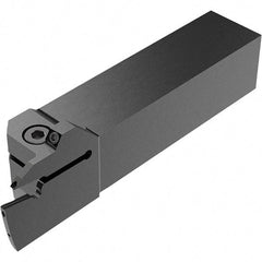 Seco - CFM, External, Right Hand, 16.5mm Max Depth of Cut, 3mm Max Groove Width, Indexable Grooving Tool Holder - LC.. 1603.. Insert Compatibility, 25mm Shank Height, 25mm Shank Width, 125mm OAL, Through Coolant - USA Tool & Supply