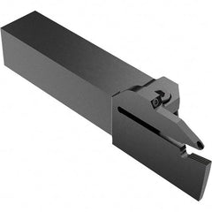 Seco - CFO, External, Left Hand, 31.5mm Max Depth of Cut, 200 to 500mm Groove Width, Indexable Grooving Tool Holder - LC.. 1605.. Insert Compatibility, 25mm Shank Height, 25mm Shank Width, 143mm OAL, Through Coolant - USA Tool & Supply