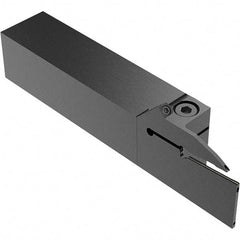 Seco - CFZ, External, Left Hand, 28mm Max Depth of Cut, 2mm Max Groove Width, Indexable Grooving Tool Holder - LC.. 2802.. Insert Compatibility, 25mm Shank Height, 25mm Shank Width, 135mm OAL, Through Coolant - USA Tool & Supply