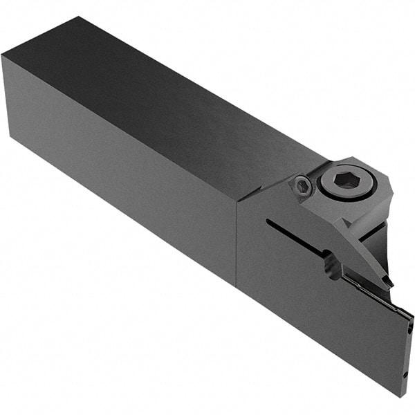 Seco - CFS, External, Left Hand, 16.5mm Max Depth of Cut, 2mm Max Groove Width, Indexable Grooving Tool Holder - LC.. 1902.. Insert Compatibility, 20mm Shank Height, 20mm Shank Width, 102mm OAL, Through Coolant - USA Tool & Supply