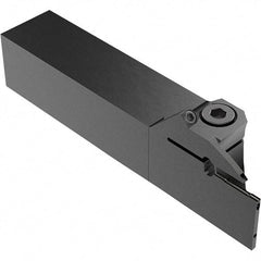 Seco - CFS, External, Left Hand, 16.5mm Max Depth of Cut, 2mm Max Groove Width, Indexable Grooving Tool Holder - LC.. 1902.. Insert Compatibility, 20mm Shank Height, 20mm Shank Width, 102mm OAL, Through Coolant - USA Tool & Supply