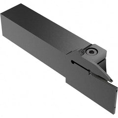 Seco - CFZ, External, Left Hand, 26mm Max Depth of Cut, 2mm Max Groove Width, Indexable Grooving Tool Holder - LC.. 2802.. Insert Compatibility, 25mm Shank Height, 25mm Shank Width, 136mm OAL, Through Coolant - USA Tool & Supply
