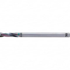 OSG - 8.5mm 0° Solid Carbide Screw Machine Drill Bit - USA Tool & Supply