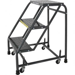 Ballymore - Rolling & Wall Mounted Ladders & Platforms Type: Stairway Slope Ladder Style: 50 Degree Incline - USA Tool & Supply