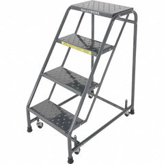 Ballymore - Rolling & Wall Mounted Ladders & Platforms Type: Stairway Slope Ladder Style: 50 Degree Incline - USA Tool & Supply