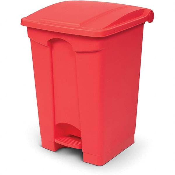 Toter - Biohazardous & Step-Open Trash Cans Label: Unlabeled Trash Can Capacity (Gal.): 12 - USA Tool & Supply