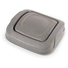 Toter - Trash Can & Recycling Container Lids Lid Shape: Square Container Shape: Square - USA Tool & Supply