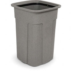 Toter - Trash Cans & Recycling Containers Type: Trash Can Container Shape: Square - USA Tool & Supply