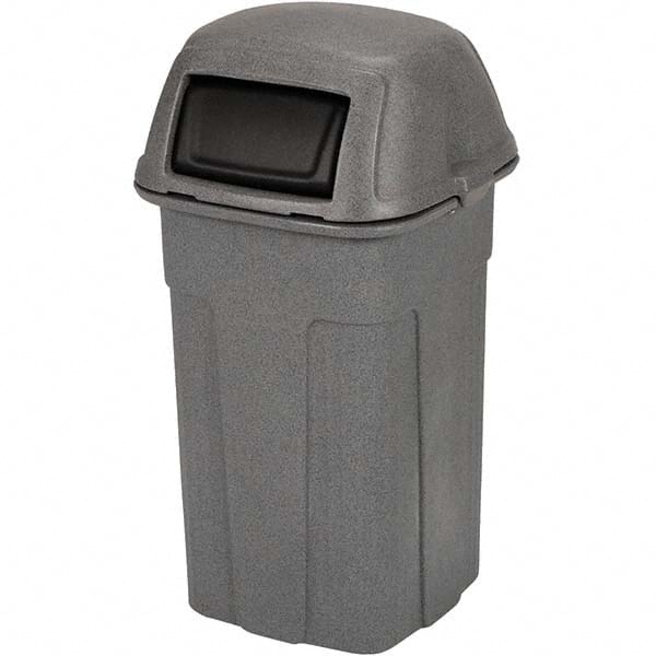 Toter - Trash Cans & Recycling Containers Type: Trash Can Container Shape: Square - USA Tool & Supply