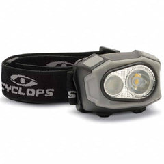 Cyclops - Flashlights Type: Hands-free Bulb Type: LED - USA Tool & Supply