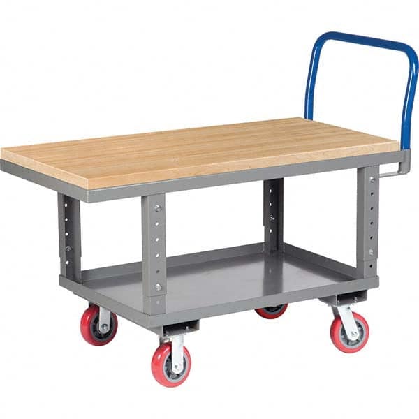Little Giant - Bar, Panel & Platform Trucks Type: Raised Deck Platform Truck Load Capacity (Lb.): 2,000 - USA Tool & Supply