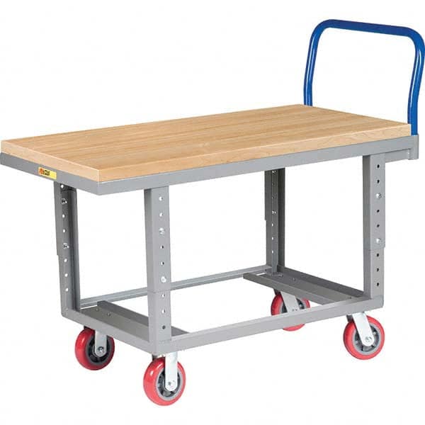 Little Giant - Bar, Panel & Platform Trucks Type: Raised Deck Platform Truck Load Capacity (Lb.): 2,000 - USA Tool & Supply