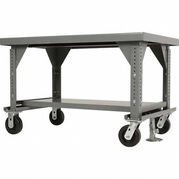 Little Giant - Mobile Work Benches Type: Mobile Work Bench Length: 72 (Inch) - USA Tool & Supply