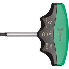 Wera - Torque Limiting Screwdrivers Type: T-Handle Torque Wrench Minimum Torque (Nm): 5.00 - USA Tool & Supply