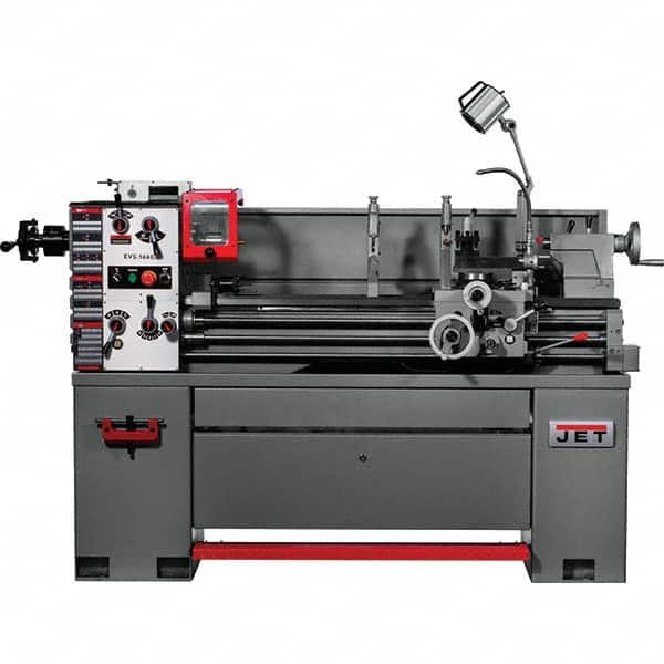 Jet - Bench, Engine & Toolroom Lathes Machine Type: Bench Lathe Spindle Speed Control: Electronic Variable Speed - USA Tool & Supply