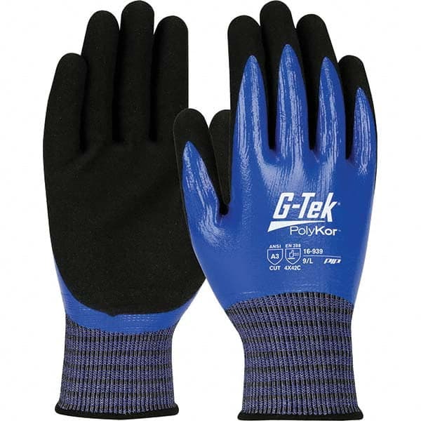 PIP - Size 2XL, ANSI Cut Lvl A3, Puncture Lvl 4, Abrasion Lvl 4, Nitrile Coated Cut Resistant Gloves - USA Tool & Supply
