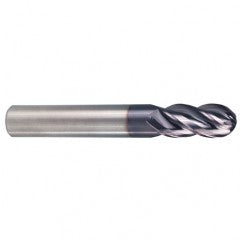 6mmTuffCut XR 4 Flute Carbide End Mill Ball Nose - USA Tool & Supply