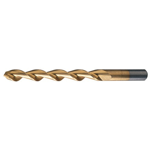 5/64 RHS / RHC HSS 118 Degree Notched Point Parabolic HSS Jobber Drill - TiN - Exact Industrial Supply
