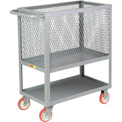 Little Giant - 1,200 Lb Capacity, 1 Shelf, Platform Truck - 48" Long x 24" Wide x 40" High - USA Tool & Supply