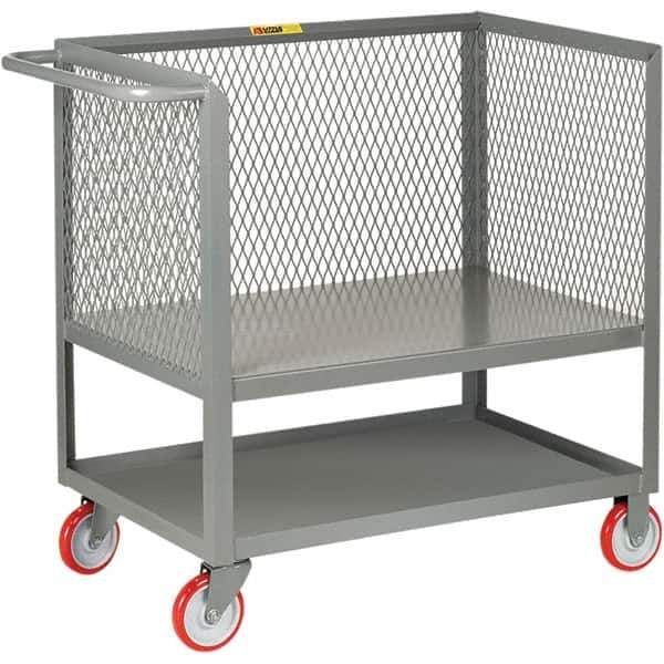 Little Giant - 1,200 Lb Capacity, 1 Shelf, Platform Truck - 48" Long x 24" Wide x 40" High - USA Tool & Supply