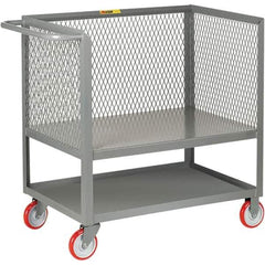 Little Giant - 1,200 Lb Capacity, 1 Shelf, Platform Truck - 36" Long x 24" Wide x 40" High - USA Tool & Supply