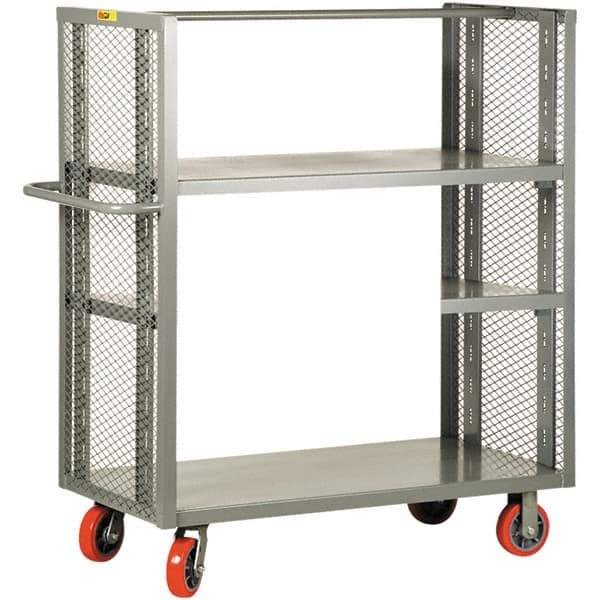 Little Giant - 3,600 Lb Capacity, 2 Shelf, Shelf Truck - 60" Long x 30" Wide x 57" High - USA Tool & Supply