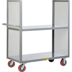 Little Giant - 3,600 Lb Capacity, 2 Shelf, Shelf Truck - 48" Long x 30" Wide x 57" High - USA Tool & Supply