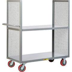 Little Giant - 3,600 Lb Capacity, 2 Shelf, Shelf Truck - 48" Long x 24" Wide x 57" High - USA Tool & Supply