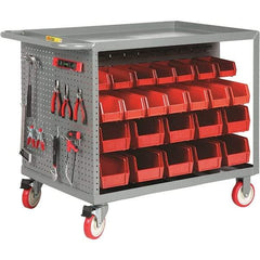 Little Giant - Storage Cabinet - Steel, 24" Wide x 36" Deep x 34" High - USA Tool & Supply