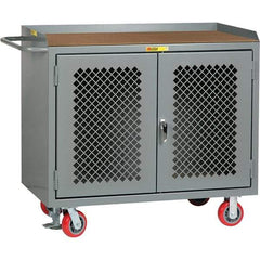 Little Giant - 3,600 Lb Capacity Mobile Cabinet - 48" Wide x 64" High - USA Tool & Supply