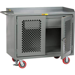 Little Giant - 3,600 Lb Capacity, 1 Drawer Mobile Cabinet - 48" Wide x 43" High - USA Tool & Supply