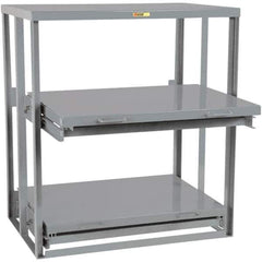 Little Giant - 2,000 Lb Capacity, 1 Shelf, Shelving - 36" Long x 53" Wide x 60" High - USA Tool & Supply