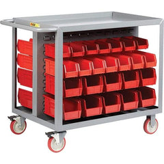 Little Giant - Bin Shelving Type: Bin Storage Cabinet Overall Height (Inch): 34 - USA Tool & Supply
