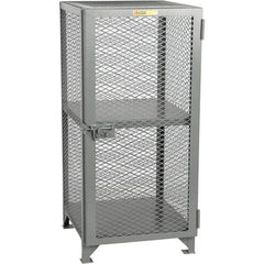 Little Giant - Storage Cabinet - Steel, 25" Wide x 27" Deep x 52" High - USA Tool & Supply