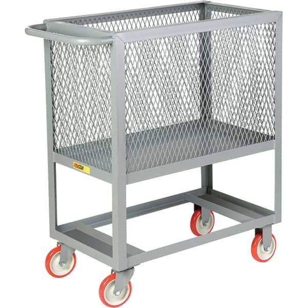 Little Giant - 1,200 Lb Capacity, 1 Shelf, Platform Truck - 41" Long x 24" Wide x 40" High - USA Tool & Supply