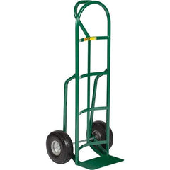 Little Giant - 800 Lb Capacity 49" OAH Hand Truck - Loop Handle, Steel, Flat-Free Microcellular Foam Wheels - USA Tool & Supply