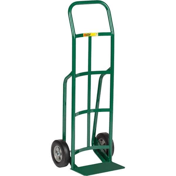 Little Giant - 800 Lb Capacity 47" OAH Hand Truck - Continuous Handle, Steel, Rubber Wheels - USA Tool & Supply