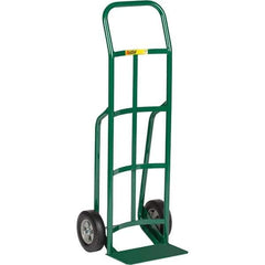 Little Giant - 800 Lb Capacity 47" OAH Hand Truck - Continuous Handle, Steel, Rubber Wheels - USA Tool & Supply