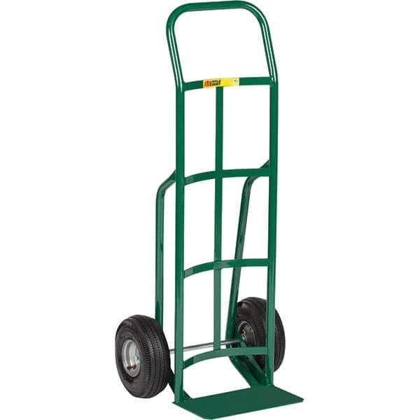 Little Giant - 800 Lb Capacity 47" OAH Hand Truck - Continuous Handle, Steel, Pneumatic Wheels - USA Tool & Supply