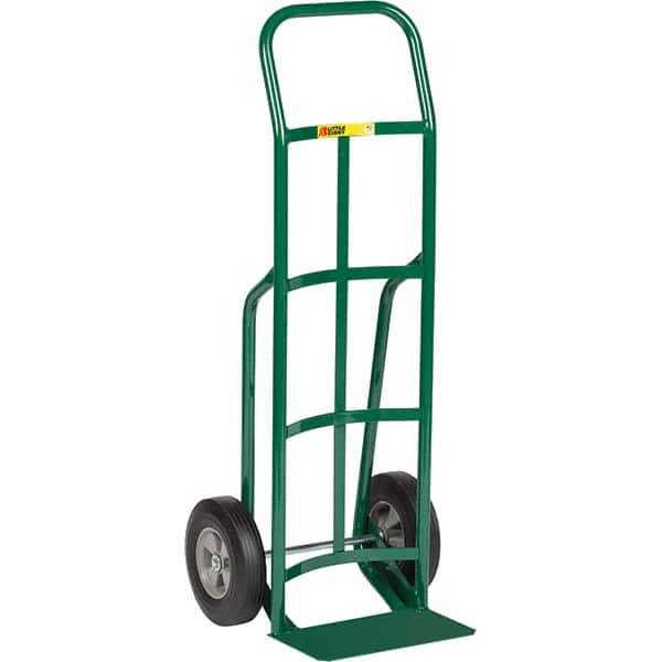 Little Giant - 800 Lb Capacity 47" OAH Hand Truck - Continuous Handle, Steel, Rubber Wheels - USA Tool & Supply